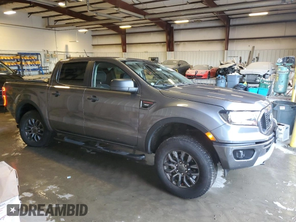 2021 Ford Ranger XL with VIN 1FTER4FH8MLD10143, listed as a Copart auction lot 43838435 with 84,479 mi miles and Salvage Title. Bid and sale history available at carsss.com. Image 4.