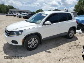 2013 Volkswagen Tiguan S with VIN WVGBV3AX4DW585459, listed as a Copart auction lot 59539175 with 199,460 mi miles and Salvage title. Bid and sale history available at DreamBid. Image 1.