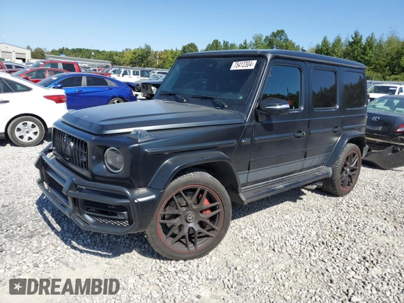 2019 Mercedes-Benz G 63 AMG with VIN WDCYC7HJ3KX308381, listed as a Copart auction lot 75412304 with 22,222 mi miles and Clean Title. Bid and sale history available at DreamBid. Image 1.
