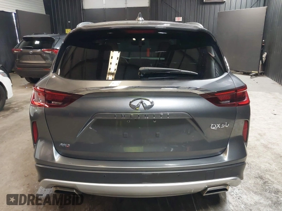 2024 Infiniti QX50 Luxe with VIN 3PCAJ5BB9RF109777, listed as a IAAI auction lot 42548162 with 16,661 mi miles and . Bid and sale history available at DreamBid. Image 16.