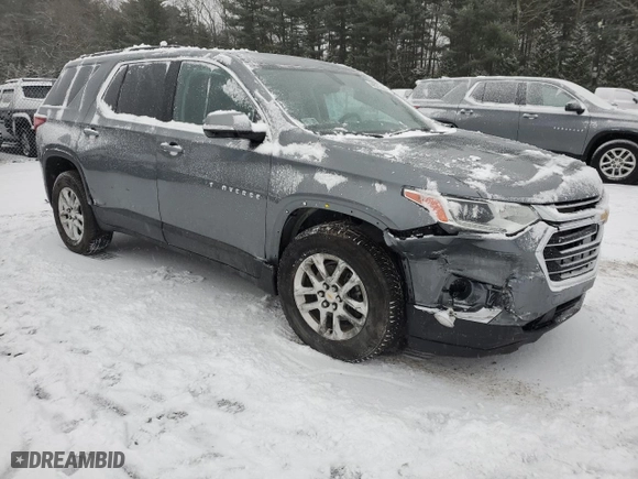 2020 Chevrolet Traverse LT Cloth with VIN 1GNEVGKW6LJ318339, listed as a Copart auction lot 44371435 with 71,155 mi miles and Salvage Title. Bid and sale history available at carsss.com. Image 4.