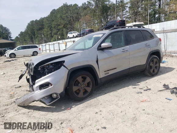 2016 Jeep Cherokee 75th Anniversary with VIN 1C4PJLCB5GW256619, listed as a Copart auction lot 53648575 with 98,969 mi miles and Salvage Title. Bid and sale history available at DreamBid. Image 1.