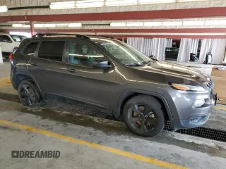 2017 Jeep Cherokee Sport with VIN 1C4PJLAB2HW623738, listed as a Copart auction lot 61817915 with 131,022 mi miles and Salvage title. Bid and sale history available at DreamBid. Image 4.