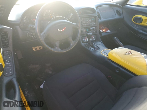 2004 Chevrolet Corvette with VIN 1G1YY32G045126125, listed as a Copart auction lot 77249344 with 12,493 mi miles and Salvage Title. Bid and sale history available at carsss.com. Image 8.