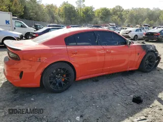 2023 Dodge Charger SRT Hellcat Widebody Jailbreak with VIN 2C3CDXL93PH503195, listed as a Copart auction lot 75917294 with Not Provided miles and Salvage Title. Bid and sale history available at carsss.com. Image 3.
