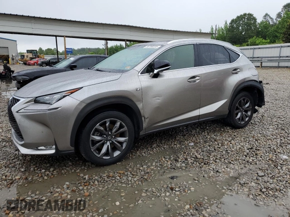 2016 Lexus NX 200t with VIN JTJYARBZXG2026374, listed as a Copart auction lot 56768335 with 122,379 mi miles and Salvage title. Bid and sale history available at DreamBid. Image 1.