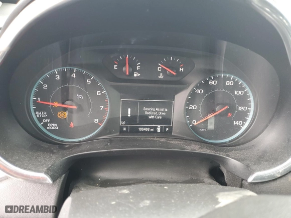 2021 Chevrolet Malibu LT with VIN 1G1ZD5ST0MF028909, listed as a Copart auction lot 45161175 with 106,468 mi miles and Salvage Title. Bid and sale history available at carsss.com. Image 9.