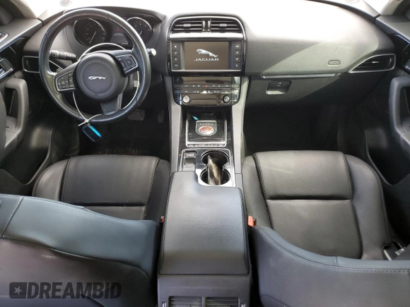 2017 Jaguar F-Pace 35t with VIN SADCS2BV3HA056133, listed as a Copart auction lot 46805165 with 92,506 mi miles and Clean Title. Bid and sale history available at DreamBid. Image 8.