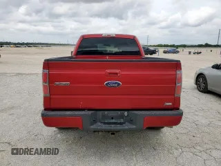 2010 Ford F-150 XL with VIN 1FTFX1CV9AKB84802, listed as a Copart auction lot 56970445 with 220,404 mi miles and Salvage title. Bid and sale history available at DreamBid. Image 6.
