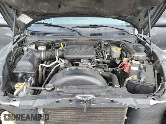 2005 Dodge Dakota ST with VIN 1D7HE22KX5S163304, listed as a Copart auction lot 50129285 with 166,216 mi miles and Salvage Title. Bid and sale history available at DreamBid. Image 12.