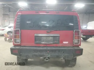 2004 Hummer H2 with VIN 5GRGN23U74H116568, listed as a Copart auction lot 81296154 with 146,517 mi miles and Salvage Title. Bid and sale history available at carsss.com. Image 6.