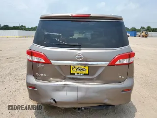 2014 Nissan Quest SV z VIN JN8AE2KP0E9101509, wystawiony jako Copart lot #58003325 z przebiegiem 198 287 mil mil oraz Tytuł czysty. Historia ofert i sprzedaży dostępna na DreamBid. Obrazek 6.