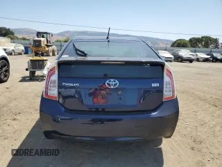2015 Toyota Prius Four z VIN JTDKN3DU4F0458142, wystawiony jako Copart lot #59916975 z przebiegiem 96 216 mil mil oraz Szkoda całkowita • Salvage title. Historia ofert i sprzedaży dostępna na DreamBid. Obrazek 6.