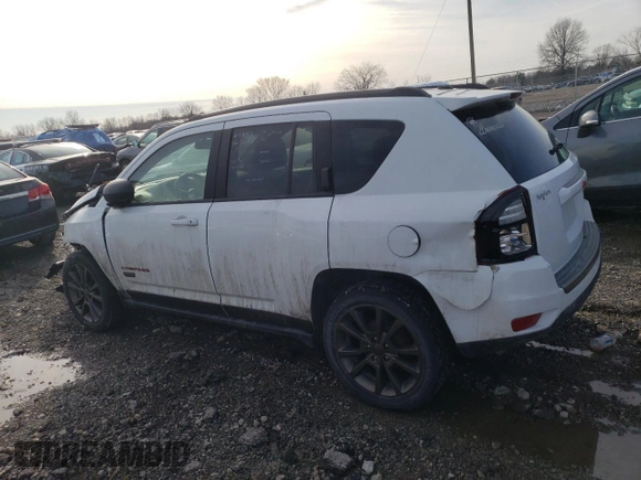 2017 Jeep Compass Sport with VIN 1C4NJCBB3HD102500, listed as a Copart auction lot 42285405 with Not Provided miles and Salvage Title. Bid and sale history available at carsss.com. Image 2.