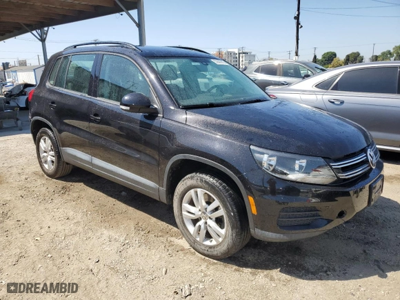 2017 Volkswagen Tiguan S with VIN WVGAV7AX5HK000095, listed as a Copart auction lot 52582915 with 93,535 mi miles and Clean Title. Bid and sale history available at carsss.com. Image 4.