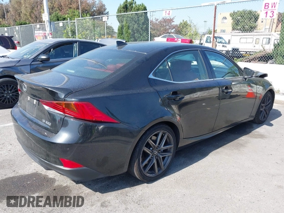 2019 Lexus IS 300 with VIN JTHBA1D28K5094155, listed as a IAAI auction lot 42299124 with 66,090 mi miles and . Bid and sale history available at DreamBid. Image 4.