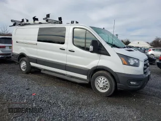 2020 Ford Transit with VIN 1FTYE2YG9LKB12595, listed as a Copart auction lot 50428475 with 45,558 mi miles and Clean Title. Bid and sale history available at DreamBid. Image 4.