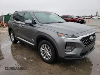 2020 Hyundai Santa Fe SE with VIN 5NMS23AD0LH156470, listed as a Copart auction lot 38749673 with 62,186 mi miles. Bid and sale history available at carsss.com. Image 4.