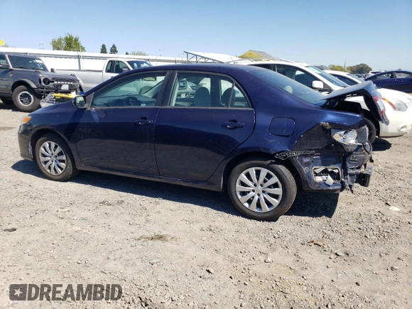 2012 Toyota Corolla L with VIN 2T1BU4EEXCC912489, listed as a Copart auction lot 50381225 with 122,601 mi miles and Salvage Title. Bid and sale history available at carsss.com. Image 2.