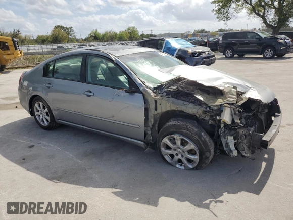 2007 Nissan Maxima 3.5 SE with VIN 1N4BA41E27C816794, listed as a Copart auction lot 47836365 with 157,908 mi miles and Salvage Title. Bid and sale history available at carsss.com. Image 4.