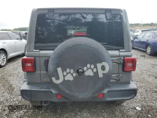 2020 Jeep Wrangler Unlimited Freedom with VIN 1C4HJXDG0LW285901, listed as a Copart auction lot 52193555 with 63,823 mi miles and Salvage title. Bid and sale history available at DreamBid. Image 6.