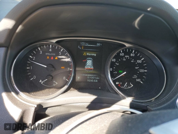 2016 Nissan Rogue SL with VIN 5N1AT2MT5GC867569, listed as a Copart auction lot 47265265 with 101,501 mi miles and Salvage Title. Bid and sale history available at carsss.com. Image 9.