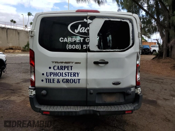 2016 Ford Transit with VIN 1FTBW2YM0GKA68629, listed as a Copart auction lot 65483594 with 80,833 mi miles and Salvage Title. Bid and sale history available at DreamBid. Image 6.