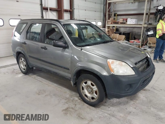 2006 Honda CR-V LX with VIN JHLRD785X6C053853, listed as a IAAI auction lot 42018895 with 246,316 mi miles and . Bid and sale history available at carsss.com. Image 1.