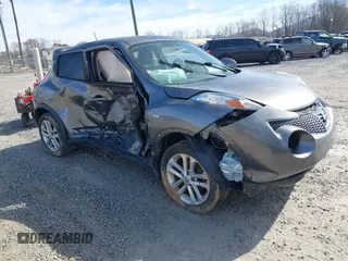 2011 Nissan Juke SL with VIN JN8AF5MV3BT023817, listed as a IAAI auction lot 41798387 with 1 mi miles. Bid and sale history available at carsss.com. Image 1.