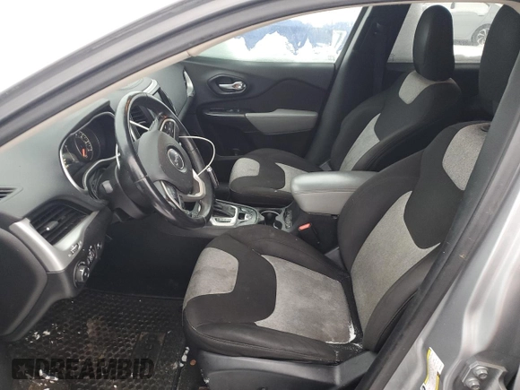 2014 Jeep Cherokee Latitude with VIN 1C4PJMCS7EW244474, listed as a Copart auction lot 84860154 with 154,082 mi miles and Non Repairable. Bid and sale history available at carsss.com. Image 7.