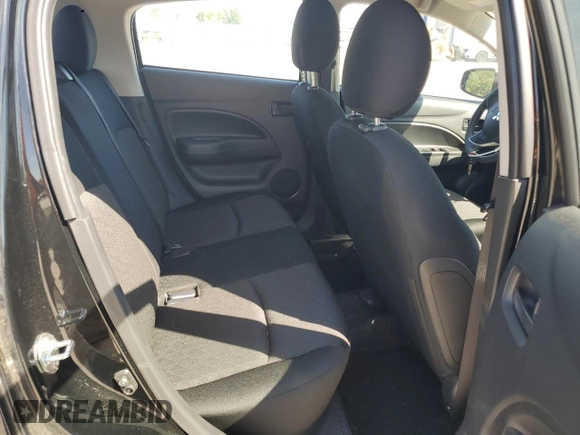 2023 Mitsubishi Mirage ES z VIN ML32AUHJ5PH000570, wystawiony jako Copart lot #53582405 z przebiegiem 7 858 mil mil oraz Szkoda całkowita • Salvage title. Historia ofert i sprzedaży dostępna na DreamBid. Obrazek 10.