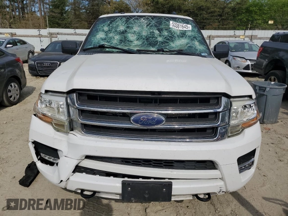 2015 Ford Expedition XLT z VIN 1FMJU1JT3FEF39744, wystawiony jako Copart lot #53381645 z przebiegiem Nie podano mil oraz Szkoda całkowita • Salvage title. Historia ofert i sprzedaży dostępna na DreamBid. Obrazek 5.