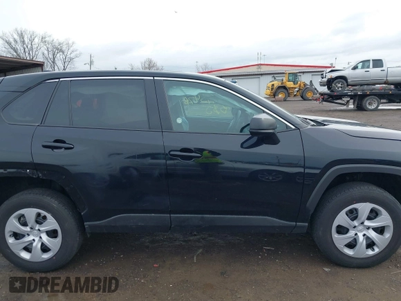 2024 Toyota RAV4 LE with VIN 2T3F1RFV0RW459195, listed as a IAAI auction lot 41943476 with 16,654 mi miles. Bid and sale history available at carsss.com. Image 13.