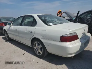 2002 Acura TL with VIN 19UUA56682A052675, listed as a Copart auction lot 75351574 with 0 mi miles and Salvage Title. Bid and sale history available at carsss.com. Image 2.