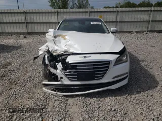 2017 Genesis G80 3.8L with VIN KMHGN4JE8HU172472, listed as a Copart auction lot 70010094 with 104,234 mi miles and Salvage Title. Bid and sale history available at carsss.com. Image 5.