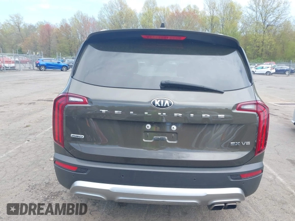 2021 Kia Telluride SX with VIN 5XYP5DHC6MG164200, listed as a IAAI auction lot 42176716 with 143,783 mi miles and . Bid and sale history available at DreamBid. Image 16.