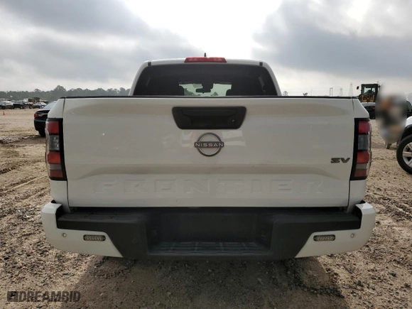 2024 Nissan Frontier SV with VIN 1N6ED1EJ1RN604459, listed as a Copart auction lot 53824575 with 19,052 mi miles and Salvage Title. Bid and sale history available at carsss.com. Image 6.