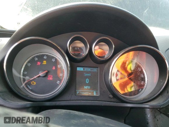 2013 Buick Regal Turbo Premium 2 with VIN 2G4GT5GV2D9240663, listed as a Copart auction lot 82226844 with 130,432 mi miles and Salvage title. Bid and sale history available at DreamBid. Image 9.