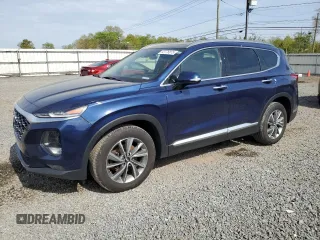 2019 Hyundai Santa Fe Ultimate z VIN 5NMS5CADXKH066698, wystawiony jako Copart lot #53776875 z przebiegiem 152 002 mil mil oraz Szkoda całkowita • Salvage title. Historia ofert i sprzedaży dostępna na DreamBid. Obrazek 1.