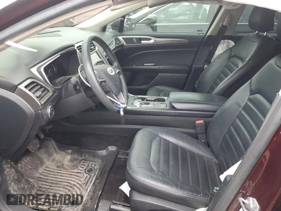 2017 Ford Fusion SE with VIN 3FA6P0HDXHR170235, listed as a Copart auction lot 49160355 with 89,096 mi miles and Salvage Title. Bid and sale history available at carsss.com. Image 7.