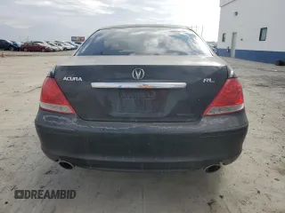 2008 Acura RL Technology with VIN JH4KB16608C000125, listed as a Copart auction lot 89152445 with 158,681 mi miles and Salvage Title. Bid and sale history available at DreamBid. Image 6.