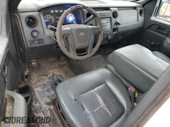 2013 Ford F-150 XL with VIN 1FTMF1CM4DKE06152, listed as a Copart auction lot 50077075 with 289,039 mi miles and Salvage Title. Bid and sale history available at carsss.com. Image 8.