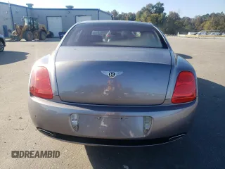 2007 Bentley Flying Spur with VIN SCBBR93W47C040550, listed as a Copart auction lot 77218514 with 39,492 mi miles and Salvage Title. Bid and sale history available at DreamBid. Image 6.