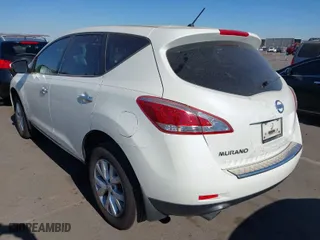 2012 Nissan Murano SL with VIN JN8AZ1MU3CW115176, listed as a IAAI auction lot 41323108 with 146,219 mi miles. Bid and sale history available at carsss.com. Image 3.