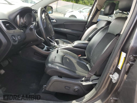 2015 Dodge Journey Crossroad with VIN 3C4PDDGG7FT676017, listed as a Copart auction lot 61740615 with 111,267 mi miles and Salvage title. Bid and sale history available at DreamBid. Image 7.