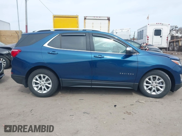 2019 Chevrolet Equinox LT with VIN 2GNAXUEV8K6279534, listed as a IAAI auction lot 41914423 with 52,631 mi miles and . Bid and sale history available at DreamBid. Image 13.