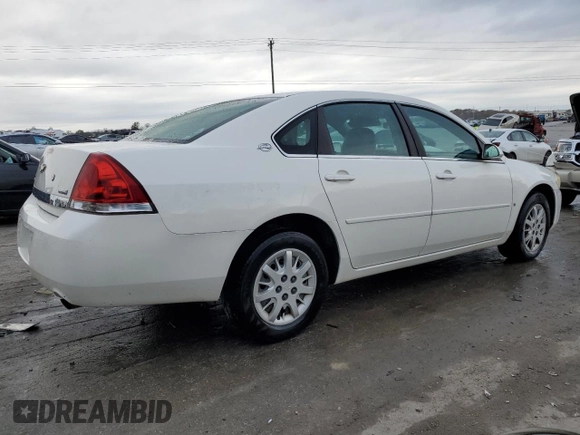 2008 Chevrolet Impala with VIN 2G1WS583789272393, listed as a Copart auction lot 82238404 with 194,548 mi miles and Salvage Title. Bid and sale history available at DreamBid. Image 3.