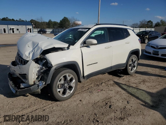 2021 Jeep Compass Limited with VIN 3C4NJDCB0MT602879, listed as a Copart auction lot 47693365 with 77,532 mi miles and Non Repairable. Bid and sale history available at carsss.com. Image 1.