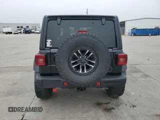 2024 Jeep Wrangler Rubicon X with VIN 1C4RJXFG1RW137055, listed as a Copart auction lot 43633625 with 7,686 mi miles and Clean title. Bid and sale history available at DreamBid. Image 6.