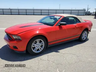 2011 Ford Mustang V6 with VIN 1ZVBP8EM2B5159443, listed as a Copart auction lot 58495155 with 114,327 mi miles and Salvage title. Bid and sale history available at DreamBid. Image 1.